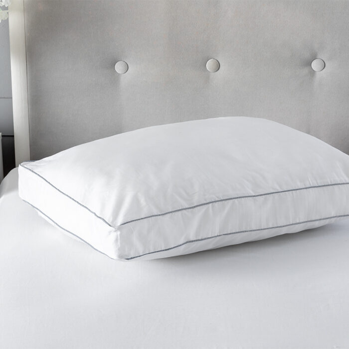 Luxury 100% Cotton Side Sleeper Box Edge Pillow