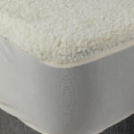 Super Soft Teddy Fitted Mattress Protector Underblanket Fitted Sheet Cover - Small Single