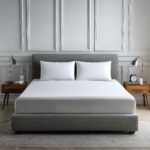 Luxury 200TC Soft Touch Fitted Sheet Bed Linen 30cm Extra Deep Skirt - White - Super King