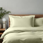 Luxury 400TC Sateen Cotton Oxford Pillowcase Pair Hotel Quality - Cream