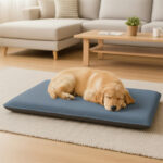 Fleece Large Pet Bed Cover Soft Warm Washable Dog and Cat Bed for Cozy Comfort - Grey