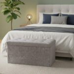 storage box large CRUSHED VELVET