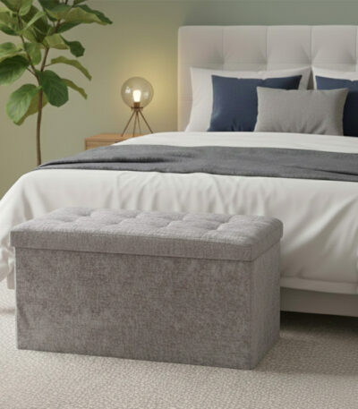 storage box large CRUSHED VELVET