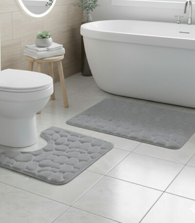bath mat pebble