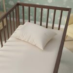 Flannelette Cot Bed Pillowcase Cover Soft Brushed Warmth And Comfort - Cream