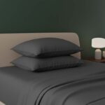 Flannelette Pillowcases Soft Brushed Pillow Covers Warmth And Comfort - Grey