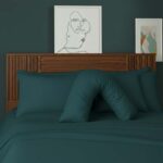 V Shape Pillowcase for Support Maternity Pillows Polycotton Easy Care - Teal