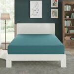 Polycotton Fitted Sheet Extra Deep 40cm Skirt Easy Care - Double - Teal